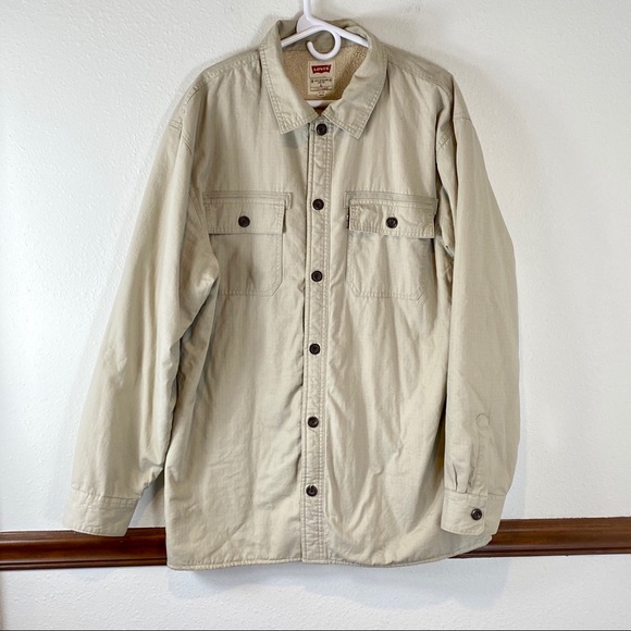 levi's fleece lined jacket